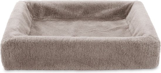 Bia Bed Fleece Overtrek Hondenmand Taupe