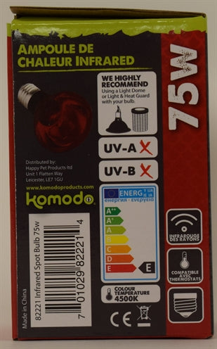 Komodo Infrarood Warmtelamp Es