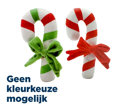 Croci Xmas Candy Cane Pluche Assorti
