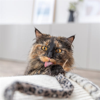 Trixie Kattenhengel Staart Panterprint Pluche Met Kattenkruid / Catnip